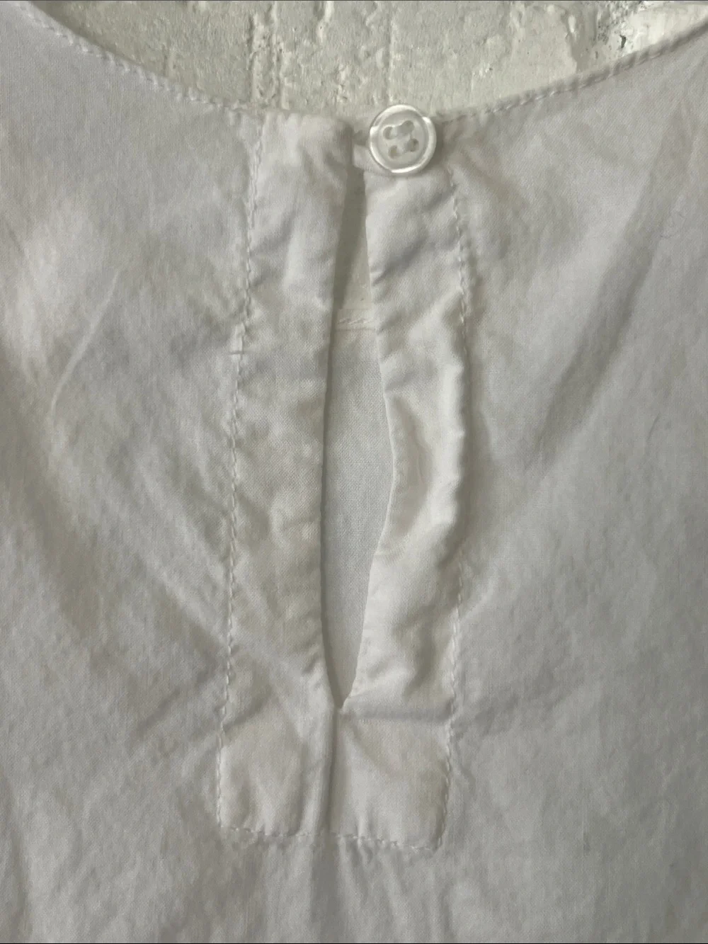 Classic White Girls Slip Petticoat Round Crew Neckline Gentle A-Line 100% Cotton